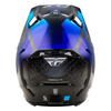 Casque FLY RACING Formula S Carbon Protocol - noir carbone/bleu 2025