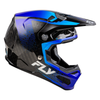 Casque FLY RACING Formula S Carbon Protocol - noir carbone/bleu 2025