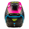 Casque FLY RACING Formula CC L.E. Underglow - gris/rose/bleu 2025