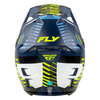 Casque FLY RACING Formula CP Slice - Navy/Hi-Vis/blanc 2025