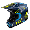 Casque FLY RACING Formula CP Slice - Navy/Hi-Vis/blanc 2025