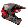 Casque FLY RACING Formula CP Slice - gris/rouge/noir 2025