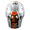 Casque FLY RACING Formula CP Slice - gris/orange/noir 2025