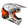 Casque FLY RACING Formula CP Slice - gris/orange/noir 2025