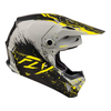 Casque FLY RACING Formula CP Manic - gris matte/noir/jaune 2025