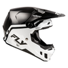 Casque FLY RACING Formula CC Objective - noir/blanc 2025