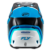 Casque FLY RACING Kinetic Rally - bleu/noir/blanc 2025