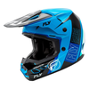 Casque FLY RACING Kinetic Rally - bleu/noir/blanc 2025
