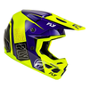 Casque FLY RACING Kinetic Rally - Hi-Vis/bleu/noir 2025