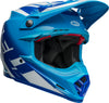 Casque BELL Moto-9S Flex Rail bleu/blanc
