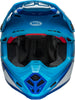 Casque BELL Moto-9S Flex Rail bleu/blanc