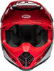 Casque BELL Moto-9S Flex Rail rouge/blanc
