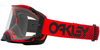 Lunettes OAKLEY Airbrake MX Moto rouge B1B écran clair