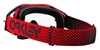 Lunettes OAKLEY Airbrake MX Moto rouge B1B écran clair