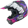 Casque ARAI MX-V Evo Battle violet