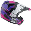Casque ARAI MX-V Evo Battle violet