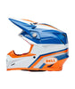 Casque BELL Moto-9S Flex Merchant orange/bleu