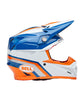Casque BELL Moto-9S Flex Merchant orange/bleu