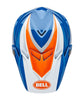Casque BELL Moto-9S Flex Merchant orange/bleu