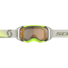 Masque SCOTT Prospect 2.0 AMP Chrome Kaki Green/Neon Yellow - écran or chromé
