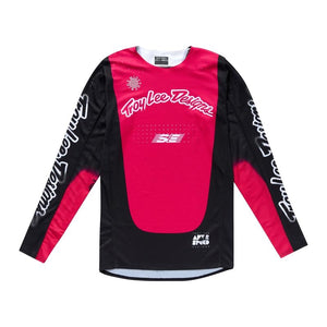 Maillot Troy Lee Designs SE Pro Roam rouge/noir