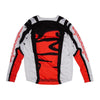 Maillot enfant Troy Lee Designs GP Pro Membrane blanc/rouge