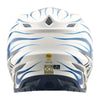 Casque Troy Lee Designs SE5 composite Torched bleu