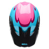 Casque BELL Moto-10 Spherical Fluid bleu/rouge