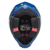 Casque BELL Moto-10 Spherical Strike bleu/noir