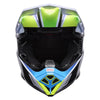 Casque BELL Moto-10 Spherical Grid blanc/bleu