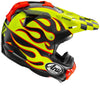 Casque ARAI MX-V Evo Flame Jaune