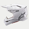 Casque Alpinestars Supertech M10 Solid blanc