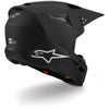 Casque ALPINESTARS S-M3 solid noir mat