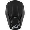 Casque ALPINESTARS S-M3 solid noir mat