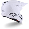 Casque ALPINESTARS S-M3 solid blanc