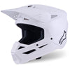 Casque ALPINESTARS S-M3 solid blanc
