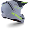Casque ALPINESTARS S-M3 RADIUM gris/noir/jaune mat
