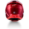Casque ALPINESTARS S-M3 Radium rouge/blanc