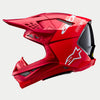 Casque Alpinestars Supertech M10 Flood rouge