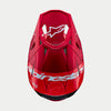 Casque Alpinestars Supertech M10 Flood rouge