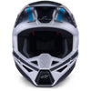 Casque ALPINESTARS S-M3 HEAT gris/bleu/noir mat