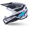 Casque ALPINESTARS S-M3 HEAT gris/bleu/noir mat