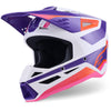 Casque ALPINESTARS S-M3 HEAT blanc/violet/rose