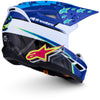 Casque ALPINESTARS S-M3 Falcon Enfant bleu/rose