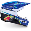 Casque ALPINESTARS S-M3 Falcon Enfant bleu/rose