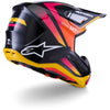Casque ALPINESTARS S-M7 RISE noir/jaune/rose