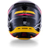 Casque ALPINESTARS S-M7 RISE noir/jaune/rose