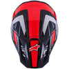 Casque ALPINESTARS S-M7 RISE noir/gris/rouge