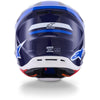 Casque ALPINESTARS S-M7 RISE bleu/blanc