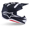 Casque ALPINESTARS S-M7 DASHER noir/blanc mat